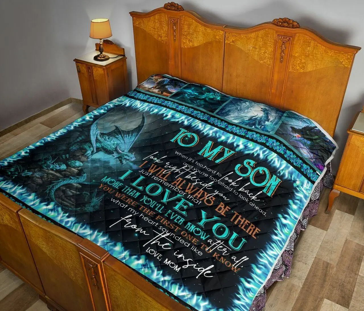 To My Mom Quilt Hiq and Home Decor