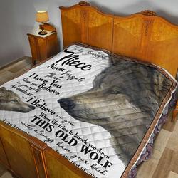 To My Niece Quilt Hdb and Home Decor