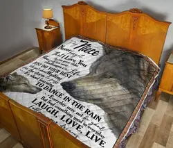To My Niece Quilt Kxs and Home Decor
