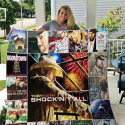 Toby Keith Blanket Th1909 Quilt and Home Decor