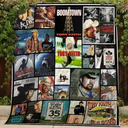 Toby Keith Quilt V1 and Home Decor