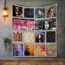 Todd Rundgren Album Covers Quilt Blanket and Home Decor