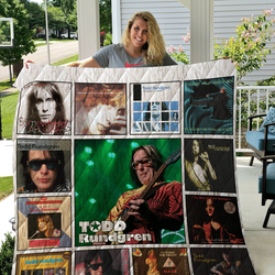 Todd Rundgren Compilations Quilt Blanket For Fans and Home Decor