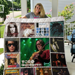 Todd Rundgren Complications Quilt Blanket For Fans and Home Decor