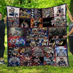 Tom Brady Nep Quilt Blanket 02 and Home Decor