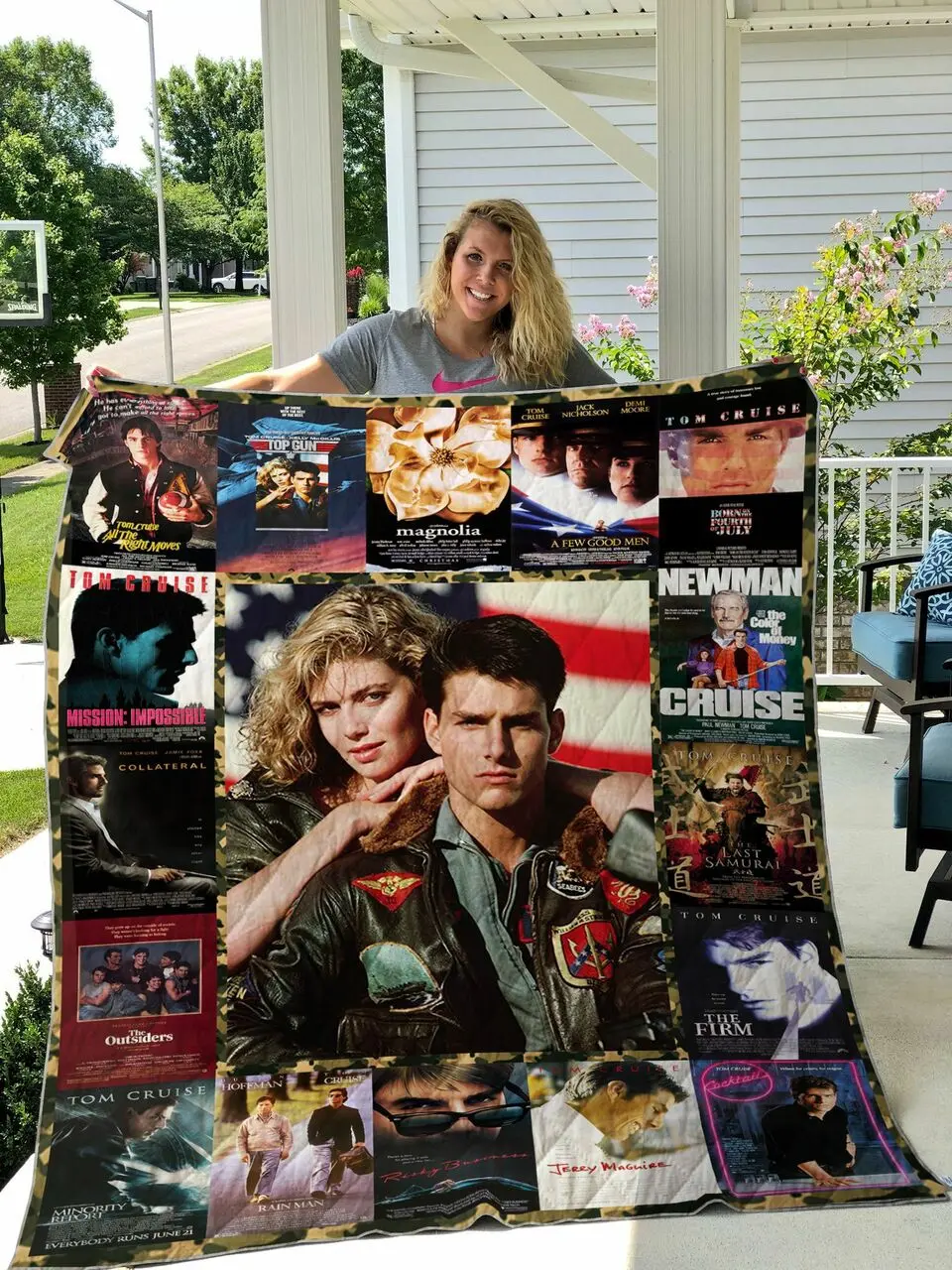 Tom Cruise Movies Quilt Blanket and Home Decor