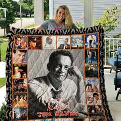 Tom Hanks Quilt Blanket and Home Decor