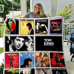 Tom Jones Quilt Blanket and Home Decor