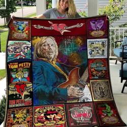 Tom Petty 1 Blanket Th1507 Quilt and Home Decor