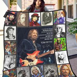 Tom Petty Quilt-Blanket and Home Decor