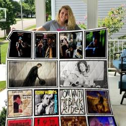 Tom Waits 3D Personalized Customized Quilt Blanket 37 and Home Decor