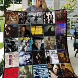 Tom Waits Quilt Blanket M210525  Quilt and Home Decor