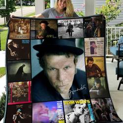 Tom Waits Quilt Blanket M210526  Quilt and Home Decor
