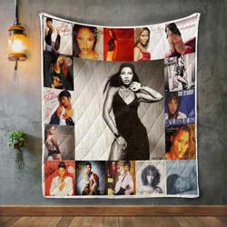 Toni Braxton Album Covers Quilt Blanket and Home Decor