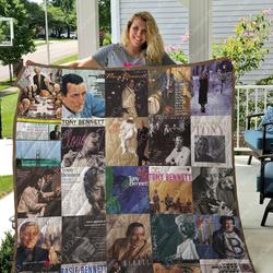 Tony Bennett Albums Quilt Blanket For Fans Ver 25 and Home Decor