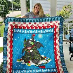 Toothless Quilt Blanket 01273  Quilt and Home Decor