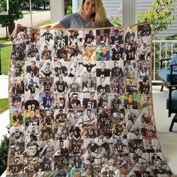 Top 100 Bears Of All Time Quilt Blanket and Home Decor