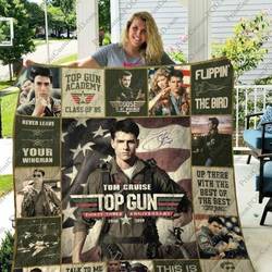 Top Gun: Maverick Quilt Blanket and Home Decor