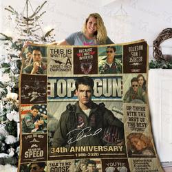 Top Gun Quilt Blanket and Home Decor