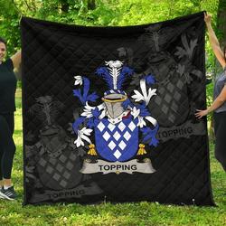 Topping Ireland Irish Family Crest JFJ13859 3D Customized Quilt 2707 and Home Decor