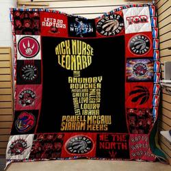 Toronto Raptors 2019 Nba Champions 3 Blanket Th0907 Quilt and Home Decor