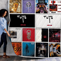 Toto Albums Quilt Blanket Ver14 and Home Decor