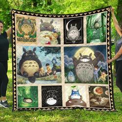 Totoro For Anime My Neighbor Totoro Fan Quilt and Home Decor
