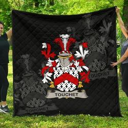 Touchet Ireland Irish Family Crest JFJ13877 3D Customized Quilt 2707 and Home Decor