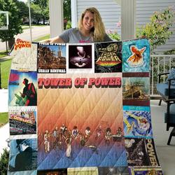 Tower Of Power Albums Quilt Blanket For Fans Ver 17 and Home Decor