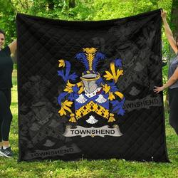 Townshend Or Townsend Ireland Irish Family Crest JFJ13885 3D Customized Quilt 2707 and Home Decor