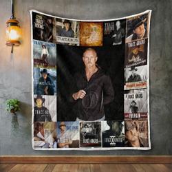 Trace Adkins Album Covers Quilt Blanket and Home Decor