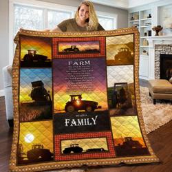 Tractor JFJ13900 3D Customized Quilt 2707 and Home Decor