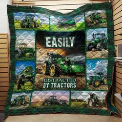 Tractor Quilt Aem and Home Decor