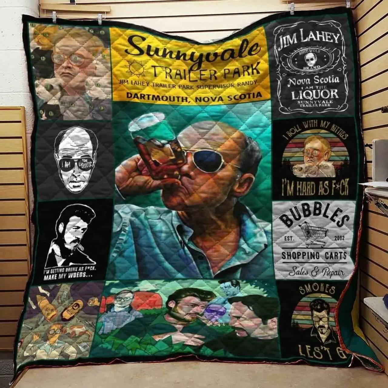 Trailer Park Boys Collage Blanket Th0907 Quilt and Home Decor