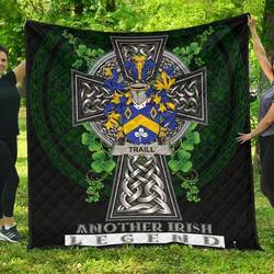 Traill Or Trayle Ireland Irish Legend JFJ13913 3D Customized Quilt 2707 and Home Decor