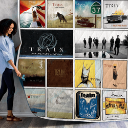 Train Albums Quilt Blanket Ver14 and Home Decor