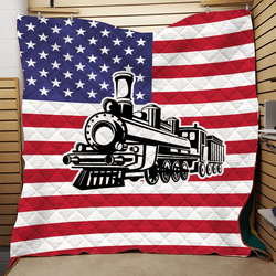Train Quilt Ese and Home Decor