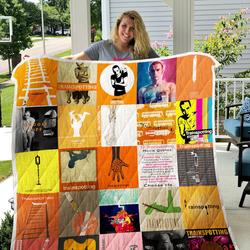 Trainspotting Quilt Blanket 0320 and Home Decor