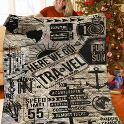 Travel JFJ13925 3D Customized Quilt 2707 and Home Decor