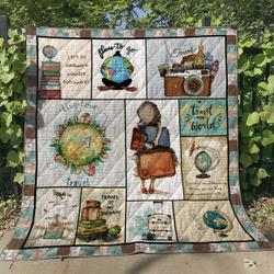 Travel Tn130624 Quilt Blanket and Home Decor