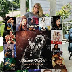 Travis Tritt Quilt Blanket 01111 and Home Decor