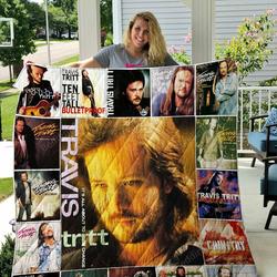 Travis Tritt Quilt Blanket 0850 and Home Decor