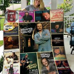 Travis Tritt Quilt Blanket Hvt080628  Quilt and Home Decor