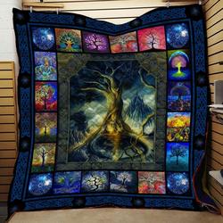 Tree O JFJ13995 3D Customized Quilt 2707 and Home Decor