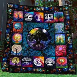 Tree O JFJ13997 3D Customized Quilt 2707 and Home Decor