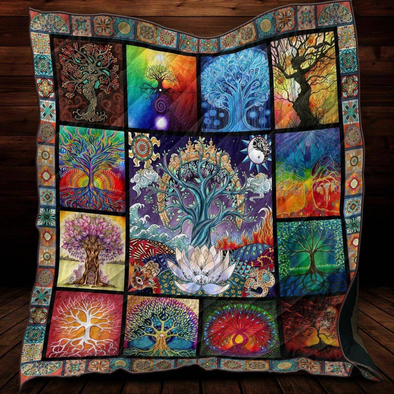 Tree Of Life Ah Quilt Derqra and Home Decor