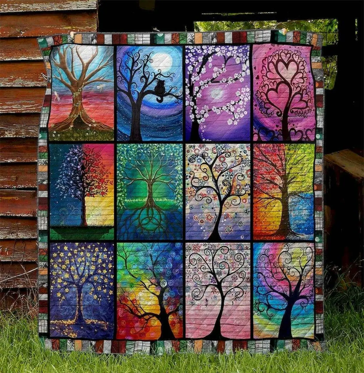 Tree Of Life Cl16100074Mdq Quilt Blanket and Home Decor