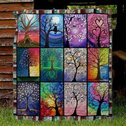 Tree Of Life Cl16100074Mdq Quilt Blanket and Home Decor