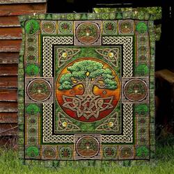 Tree Of Life Cl16100078Mdq Quilt Blanket and Home Decor