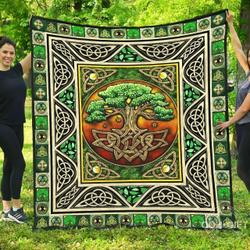 Tree Of Life Cla0211071Q Quilt Blanket and Home Decor